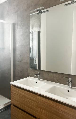 Salle de bain rénovée 