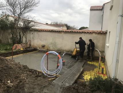 Avant les travaux d'extension