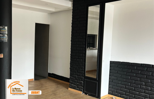 travaux cuisine sur-mesure, entreprise rénovation Albertville, mobilier cuisine personnalisé, conception espace cuisine, La Maison des Travaux Moûtiers