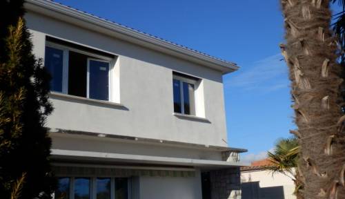 Façade nouvellement recouverte