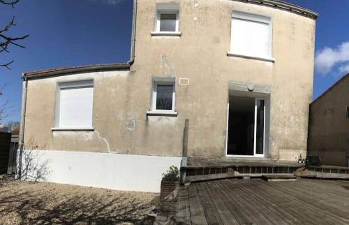 Facade arrière avant ravalement