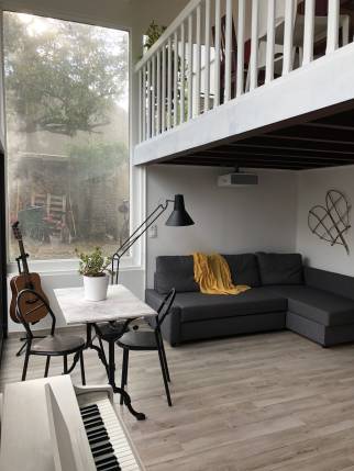 Aménagement intérieur d'une véranda