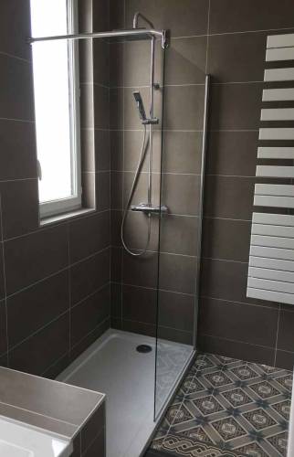 Rénovation d'une salle de bains dans le centre de Nantes (44)