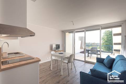 La Maison des Travaux Vannes Sarzeau Pénestin rénovation appartement bord de mer