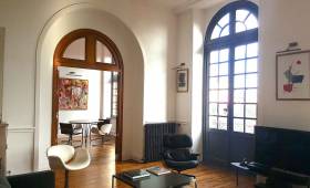 Rénovation appartement intra-muros Saint-Malo (séjour)