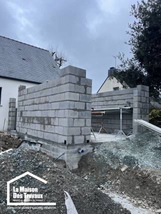 Construction de garage dans le Morbihan 
