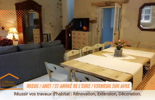 Rénovation à Verneuil-sur-Avre : Allier tradition et modernité