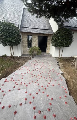 Rénovation d’allées à proximité de Sautron et Vigneux-de-Bretagne : une entrée repensée et un accès garage facilité 3