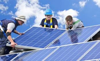 Installation panneaux solaires