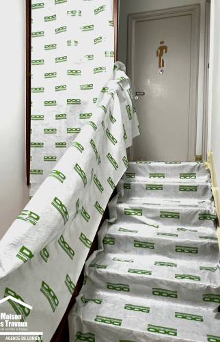 Escalier protégé