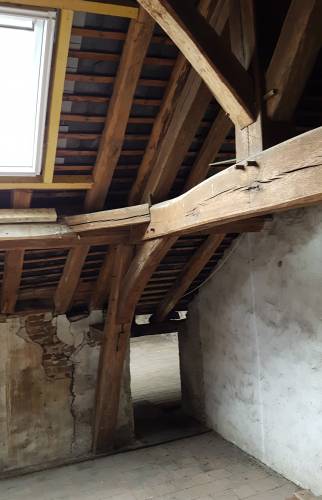 Avant travaux : aménagement de combles - Amiens