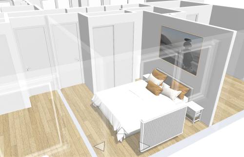 Simulation 3D pour un projet de créations sur-mesure à Antony (92)