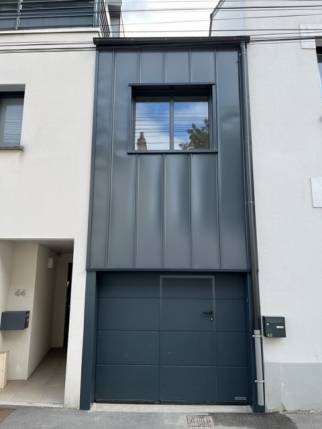 Surélévation de maison côté rue - Nantes 44