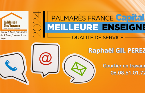 Contactez Raphaël Gil Perez, votre courtier en travaux local, pour transformer vos idées en réalité.