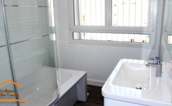 Salle de bain après rénovation 