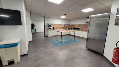 L'entrée de la cuisine