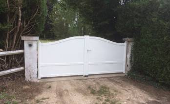 Portail ALU 2 vantaux à CORMERAY (41)