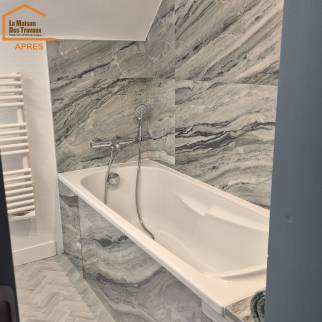 Rénovation - nouvel agencement d'une salle de bain à Dinard
