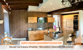 Modernisation d'une cuisine rustique et authentique aux Issambres