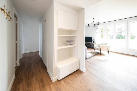 Rénovation d'appartement - couloir et entrée rénovés - Cholet 49