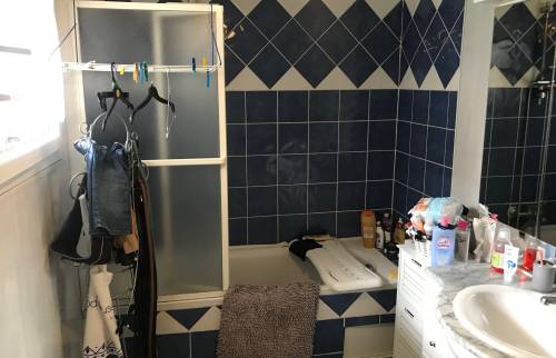 Baignoire avant travaux