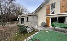 travaux d'extension de maison