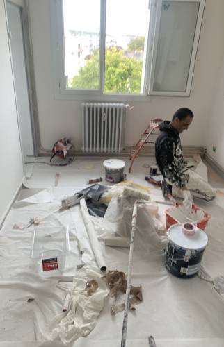 Travaux sol cuisine - Pose et préparation des sols pour la rénovation