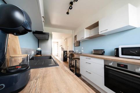 Rénovation d'appartement - cuisine après rénovation - Cholet 49