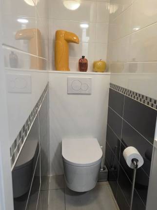 Rénovation d'appartement avec modernisation des WC - Pornic 44210