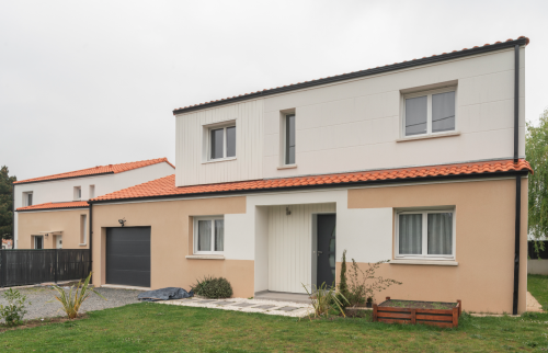 Surélévation en ossature bois de 18 m² à Vertou