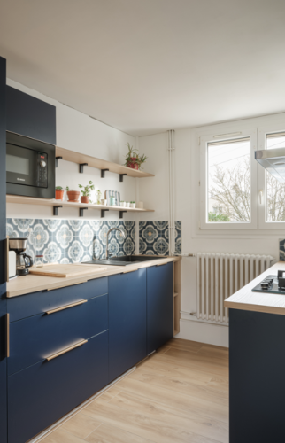 Rénovation d'une véranda à Saint-Sébastien-sur-Loire (44230) - cuisine équipée