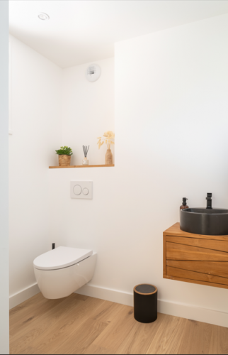 Rénovation complète d'une maison à Basse-Goulaine - Toilette