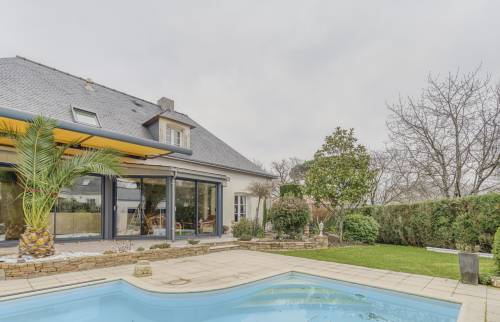 Extension de maison à Vertou avec une verrière en aluminium