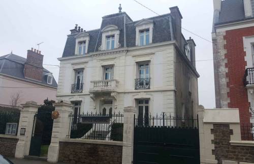 Ravalement peinture et enduits chaux à Saint-Malo avant travaux