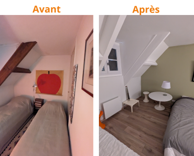 Chambre amis La Ferté Saint Aubin