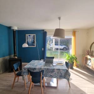 Coin cheminée salon et salle à manger