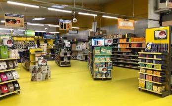 Rénovation intérieure d'un commerce à Deauville