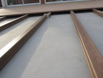 Construction de terrasse composite