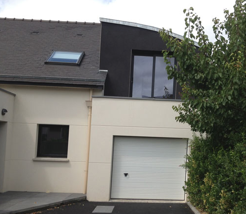 Création de pièce au-dessus d'un garage