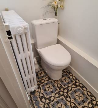 Toilettes après rénovation