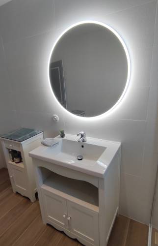 ensemble miroir et vasque moderne chic 