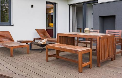 Création d'une jolie terrasse dans une maison à Ciboure
