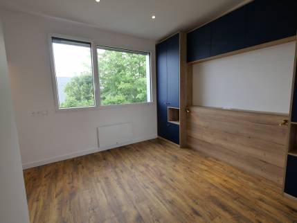 Chambre de suite parentale dans une surélévation de maison - Nantes 44