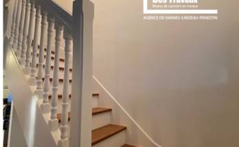 La Maison des Travaux Vannes rénovation escalier ancien 56