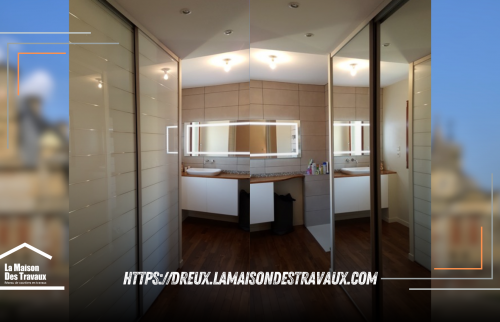 Projet de Salle de Bain à Anet: Élégance et Praticité