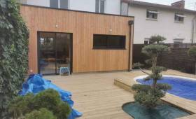 Après : extension en ossature bois