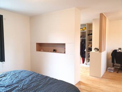 rénovation d'une maison à Quévert