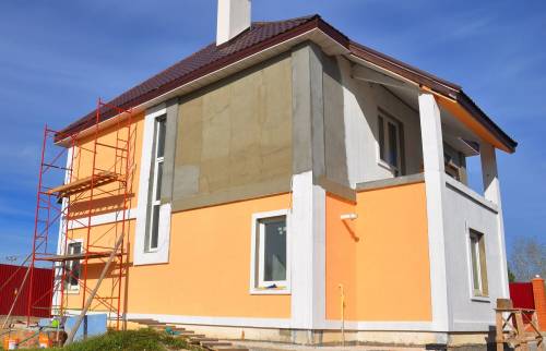 crépi façade