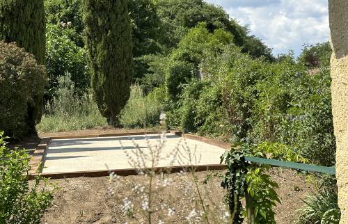 Terrain de boule