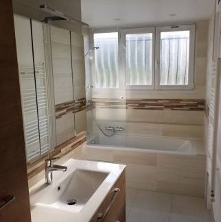 Salle de bain après rénovation Dijon